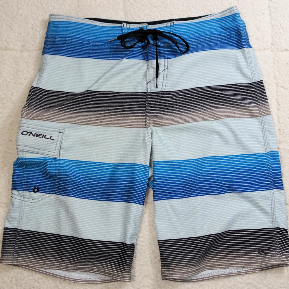 Men's O'Neill Board Shorts Swim Surf Size 30 EUC